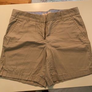 J Crew chino shorts